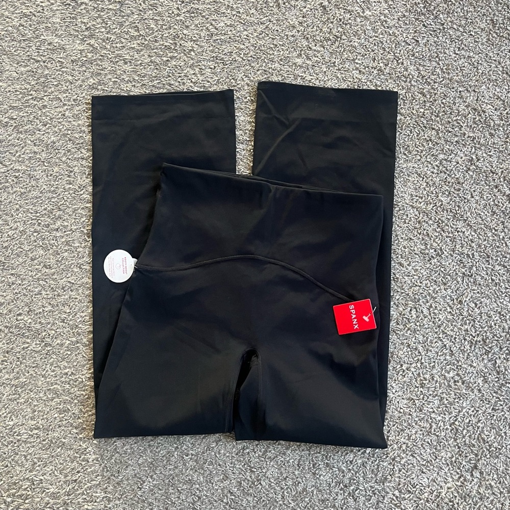 SPANX Black Bootcut Flare Pants